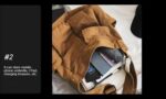 Bolsa mensageiro de lona grande com vários bolsos: prática, versátil e ideal para mulheres e homens no dia a dia. - Imagem 6