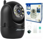 Kit 2 Câmeras ANJ.GG Wi-Fi HD 720p/1080p com visão noturna, áudio 2 vias e detecção de movimento para segurança residencial e pet - Imagem 3