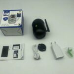 Kit 2 Câmeras ANJ.GG Wi-Fi HD 720p/1080p com visão noturna, áudio 2 vias e detecção de movimento para segurança residencial e pet - Imagem 6