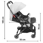 Carrinho de Bebê Dobrável Premium Bag: leve, resistente e ideal para viagens, com montagem fácil e até 22 kg. - Imagem 4