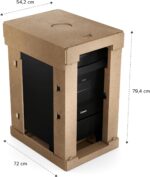 Consul Fogão 4 bocas Preto com mesa esmaltada CFO4ZAE Bivolt: praticidade e eficiência para sua cozinha - Imagem 5