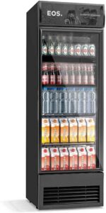 Refrigerador Expositor Eos 510L: alta capacidade, porta antiembaçante e baixo consumo para bares e ambientes comerciais. - Imagem 2