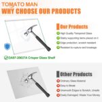 Prateleira de vidro Samsung DA97-20637A compatível, resistente e fácil de instalar para sua geladeira - Imagem 7