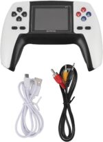 Gamepad portátil retrô com tela, recarregável e cabo AV para TV: jogos clássicos em qualquer lugar. - Imagem 7