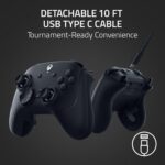 Razer Wolverine V3: controle gamer com gatilhos rápidos e 6 botões remapeáveis para Xbox e PC. - Imagem 8