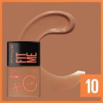 Maybelline Fit Me Fresh Tint: glow natural, Vitamina C e FPS 50 para pele uniforme e controle da oleosidade. - Imagem 3