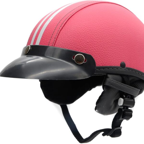 Capacete Coquinho Retrô BR101: proteção premium, conforto e estilo vintage para bike elétrica, scooter, patinete e skate.