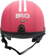 Capacete Coquinho Retrô BR101: proteção premium, conforto e estilo vintage para bike elétrica, scooter, patinete e skate. - Imagem 4