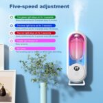 Difusores de perfume automáticos para casa, difusores de de aromaterapia silenciosos de 50 ml de 50 ml – Difusor de perfume super silencioso, carregamento USB para desktop, casa, plantas - Imagem 5