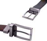 Cinto masculino reversível 3,18 cm: versátil, elegante e ideal para presentes e uso casual ou golfe. - Imagem 5