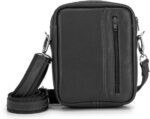 Mini Bolsa Shoulder Bag em Couro Legítimo: estilo streetwear, durável e prática para uso transversal masculino. - Imagem 7