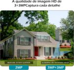 Câmera IP Externa WiFi 3MP com Visão Noturna, Dupla Lente e IP66 para Segurança 24h - Imagem 3
