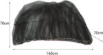 Capa Mosquiteira Elástica para Berço 70x160x70cm Preto, proteção respirável e fácil de limpar para bebê - Imagem 4