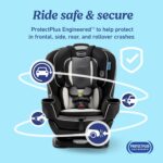 Graco Extend2Fit 2 em 1: mais conforto e segurança com LATCH, reclinação ajustável e uso prolongado voltado para trás. - Imagem 4