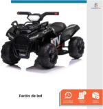 Mini Moto Quadriciclo Elétrico 6V Baby Style: diversão segura, autonomia e desenvolvimento motor para crianças a partir de 3 anos. - Imagem 4