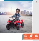 Mini Moto Quadriciclo Elétrico 6V Baby Style: diversão segura, autonomia e desenvolvimento motor para crianças a partir de 3 anos. - Imagem 5