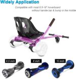 Hoverboard Seat Attachment ajustável, seguro e confortável para hoverboard 6.5 a 10, ideal para crianças e adultos. - Imagem 4