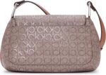 Bolsa tiracolo Calvin Klein Charlie feminina: prática, organizada e ideal para o dia a dia ou noite. - Imagem 3