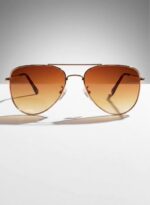 Óculos Aviador Cacife Brand com proteção UV400, estilo vintage premium e design unissex clássico. - Imagem 5