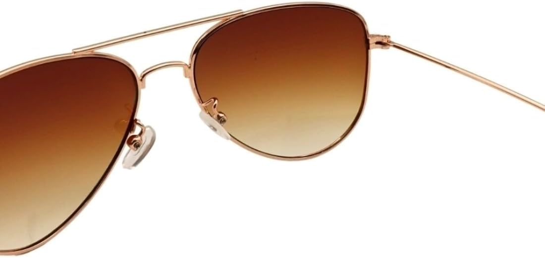 Óculos Aviador Cacife Brand com proteção UV400, estilo vintage premium e design unissex clássico. - Imagem 9