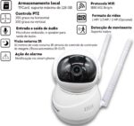 Câmera Baby Eletrônica Orbitronic Wi-Fi com visão 360°, noturna e alarme para monitorar seu bebê com segurança. - Imagem 6