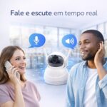 Câmera Baby Eletrônica Orbitronic Wi-Fi com visão 360°, noturna e alarme para monitorar seu bebê com segurança. - Imagem 8