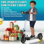Scooter para adultos dobrável CUIOT com 3 freios, rodas de 20 cm e altura ajustável, ideal para segurança e conforto. - Imagem 8