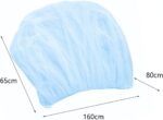 Berço Mosquiteiro Elástico Azul 80x160x65cm: proteção, ventilação e segurança para bebê - Imagem 5