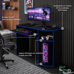 Mesa Gamer Ergonômica com Espaço para Setup Completo, mais conforto, organização e desempenho para jogos e home office - Imagem 6