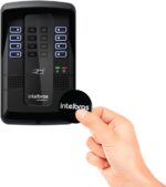Porteiro Eletrônico Coletivo Intelbras 8i com 8 ramais, fechadura FX 500 e 16 chaveiros RFID para segurança e praticidade. - Imagem 4
