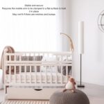 FTVOGUE braço móvel dobrável para berço: fácil de instalar, seguro e portátil para acessórios de brinquedos de berço - Imagem 8