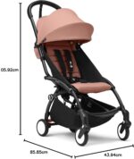 Carrinho Yoyo³ Stokke GINGER: leve, compacto e ideal para viagens, com conforto, praticidade e fácil de dobrar. - Imagem 5