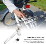 Espigão de selim dobrável para bicicleta elétrica: leve, resistente e anti-roubo, fácil de instalar e ideal para sua compra. - Imagem 5