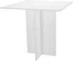 Mesa Reta de Jantar e Escritório Moderna 77cm: design funcional, altura ideal e versatilidade para salas e home office - Imagem 5