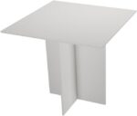 Mesa Reta de Jantar e Escritório Moderna 77cm: design funcional, altura ideal e versatilidade para salas e home office - Imagem 7
