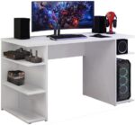 Mesa Gamer Profissional Regulagem de Altura com Organizador de Cabos, ideal para espaços compactos e trabalho confortável. - Imagem 5