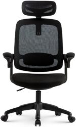 Cadeira de Escritório Ergonômica Astra: conforto ergonômico com apoio lombar, cabeça ajustável e mesh respirável para comprar agora. - Imagem 4