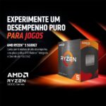 PC Gamer Ryzen 5 5600GT com 32GB, SSD 1TB NVMe e fonte 500W 80 Plus: desempenho rápido para jogos e multitarefas. - Imagem 4