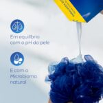 NIVEA Sabonete Líquido Creme Care 200ml: limpa, hidrata e protege do ressecamento com espuma cremosa e Eucerit® - Imagem 5