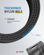 FAIRWIN Tactical Belt: cinto tático resistente com fivela de liberação rápida para trabalho e uso militar - Imagem 3