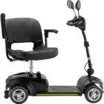 Scooter Elétrica Dellamed LB Dobrável: mobilidade prática e conforto para até 136 kg, ideal para comprar com segurança. - Imagem 4