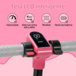 HONEYWHALE E2 Patinete Elétrico Infantil 138W, até 15km/h, 8km de autonomia e luzes LED coloridas para crianças de 6 a 12 anos. - Imagem 6