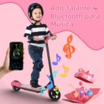 HONEYWHALE E2 Patinete Elétrico Infantil 138W, até 15km/h, 8km de autonomia e luzes LED coloridas para crianças de 6 a 12 anos. - Imagem 7