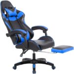 Cadeira Gamer Snake Lancaster Azul: conforto ergonômico, encosto reclinável e apoio lombar para jogar ou trabalhar melhor. - Imagem 5