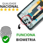 Tela Display para Poco X7 Pro AMOLED com Aro Preto: qualidade original, 120Hz e compatível com biometria para reposição ideal. - Imagem 3