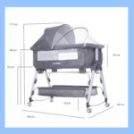 Berço Moisés 12em1 Just Littles portátil com mosquiteiro, acopla cama e oferece conforto e praticidade para o bebê - Imagem 4