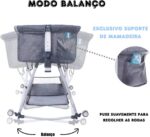 Berço Moisés 12em1 Just Littles portátil com mosquiteiro, acopla cama e oferece conforto e praticidade para o bebê - Imagem 6
