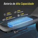 HONEYWHALE M1 MAX: 500W, 32km/h, 22km de autonomia e suspensão dupla para mobilidade urbana confortável. - Imagem 3