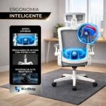 Cadeira de Escritório Ergonômica BlidShop: conforto premium, apoio lombar e suporte de até 120kg para seu home office. - Imagem 6