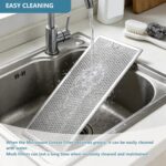 Filtro de carvão e graxa para micro-ondas Samsung, kit com 3 unidades, resistente e ideal para reposição durável. - Imagem 6
